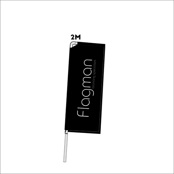 Flagman Custom Bespoke Branded Telescopic Flag Banner